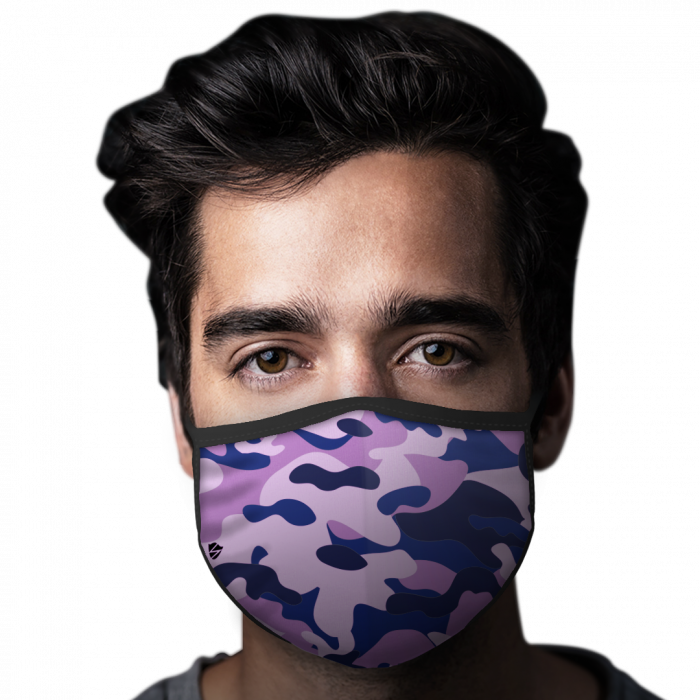 Purple & Blue Camo