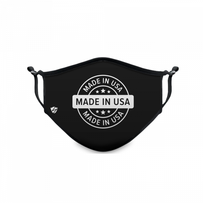 Made In USA Logo On Black