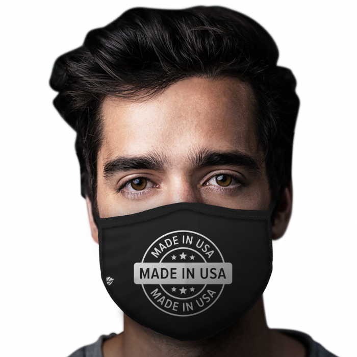 Made In USA Logo On Black