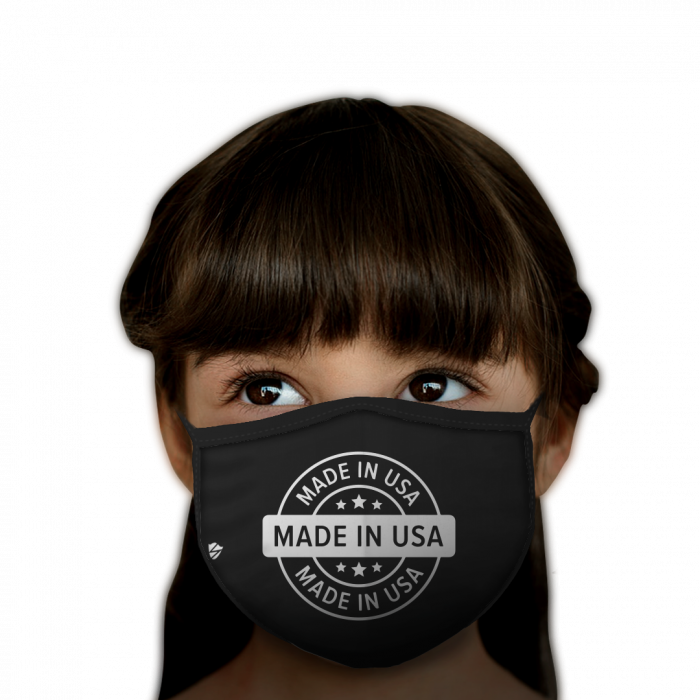 Made In USA Logo On Black