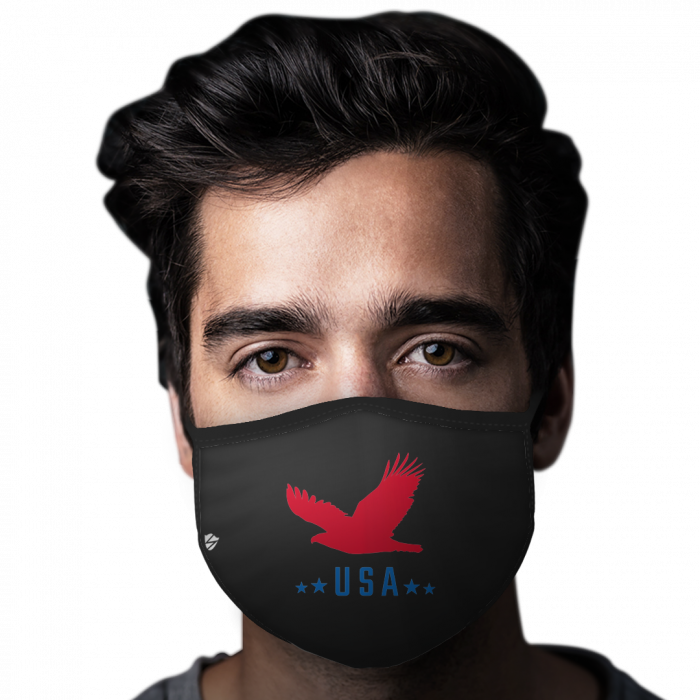 Flying Red Eagle USA Design
