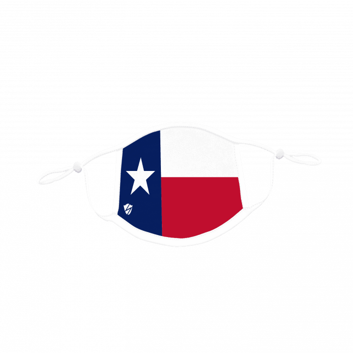 Texas Flag Polyester Face Mask
