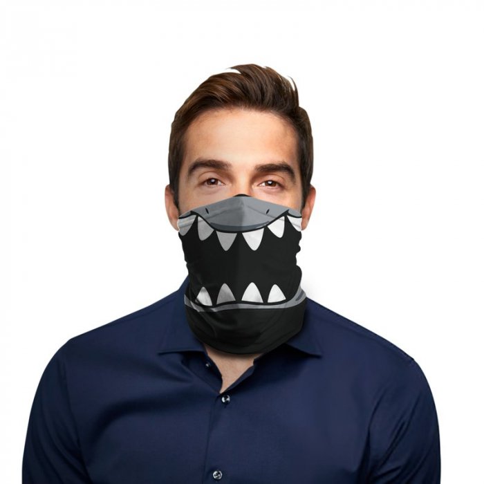 Shark Face Polyester Gaiter