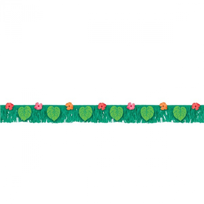 Tropical Jungle Fringe Banner