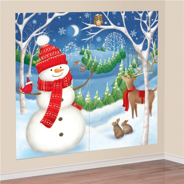 Winter Friends Scene Setter (Per 2 pack)