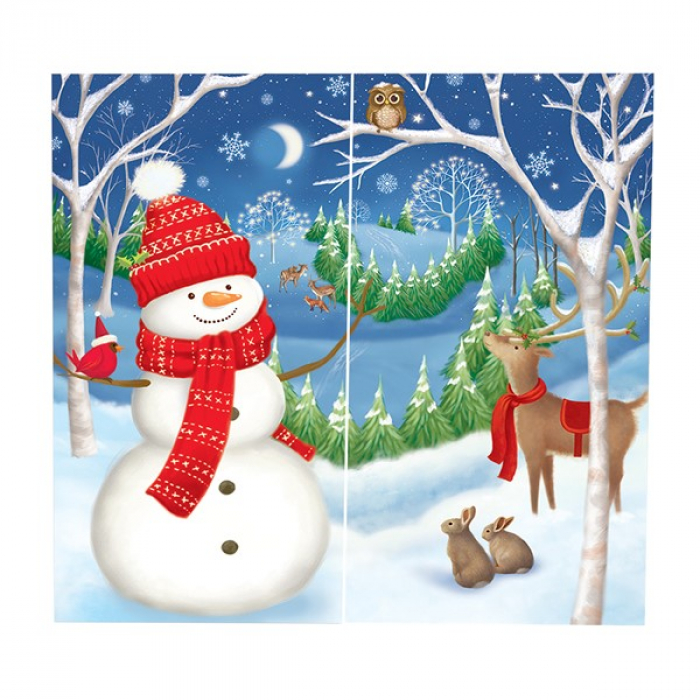 Winter Friends Scene Setter (Per 2 pack)