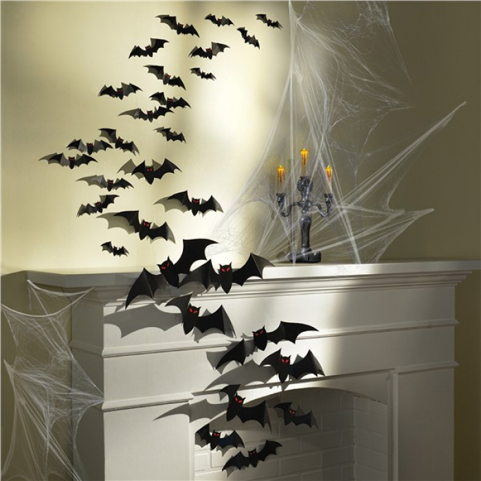 Black Bats Cutouts (Per 30 pack)