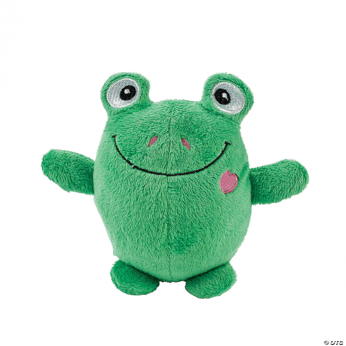 Valentine's Day Red Heart Stuffed Frogs - 12 Pc. Valentine's Day Red Heart Stuffed Frogs - 12 Pc.