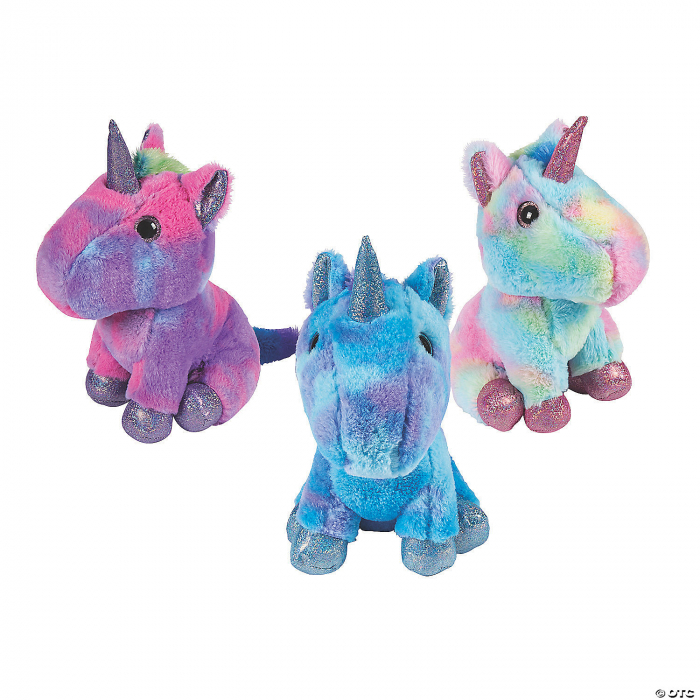 10" Celeste Stuffed Unicorns