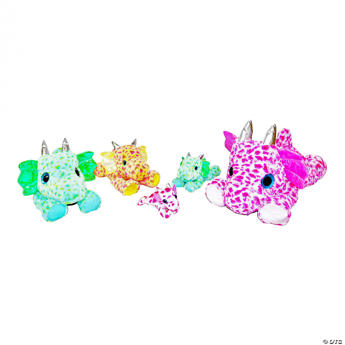 39" Large Daisy the Stuffed Dragon