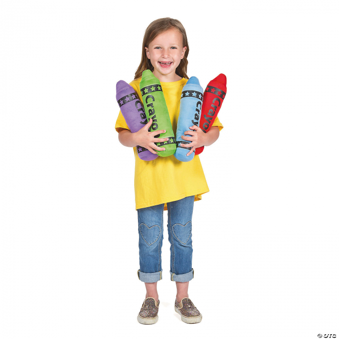 13" Plush Crayon Assortment