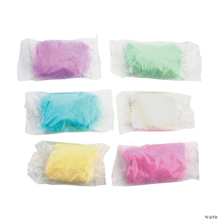 Assorted Cotton Candy Favor Packs - 24 Pc.