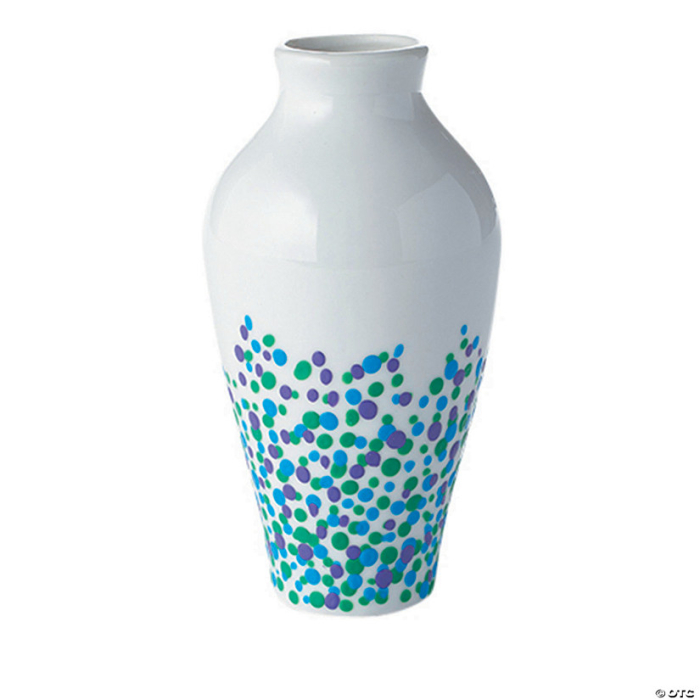 Paint Your Own Porcelain Vase: Single