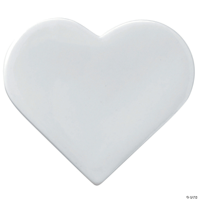 Paint Your Own Porcelain Heart