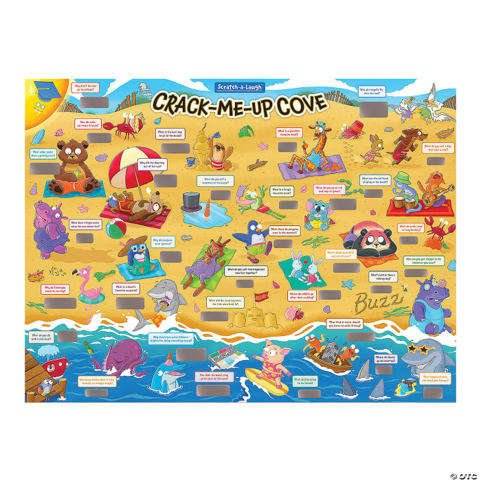 Scratch-a-Laugh Poster: Crack-Me-Up Cove