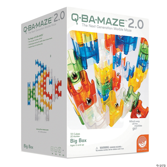 Q-BA-MAZE 2.0: Big Box plus FREE Light-Up Cubes