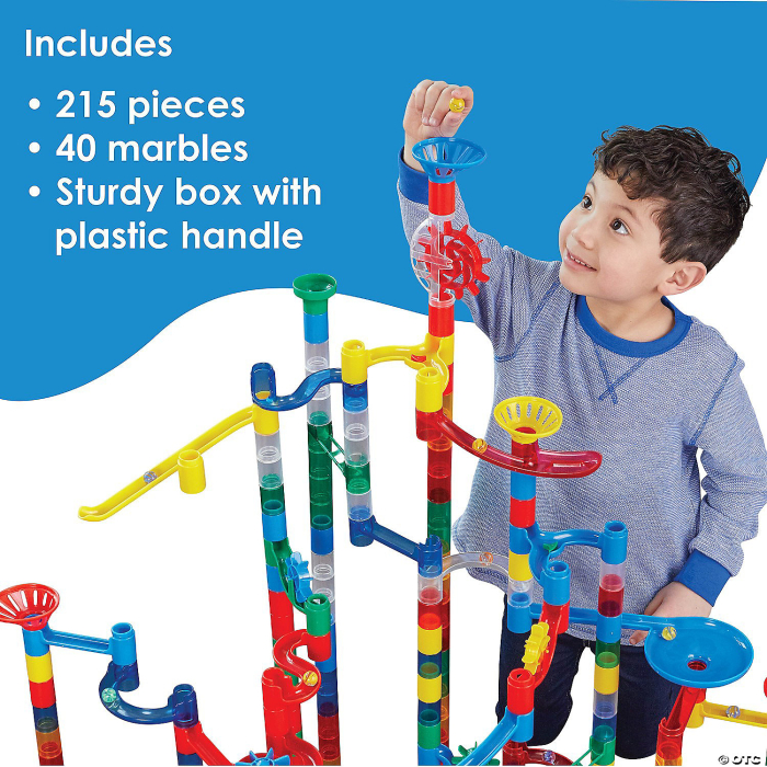 Mega Marble Run: 215-Piece Set