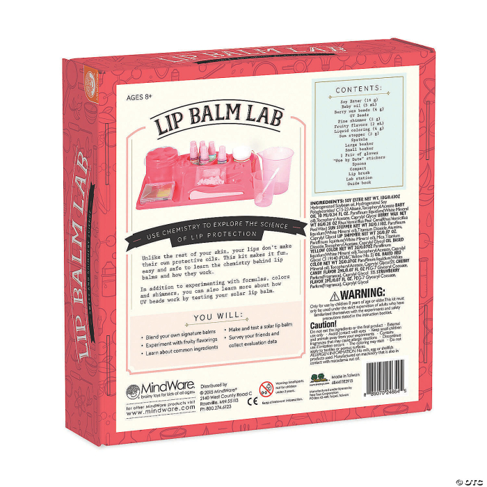 Science Academy: Lip Balm Lab