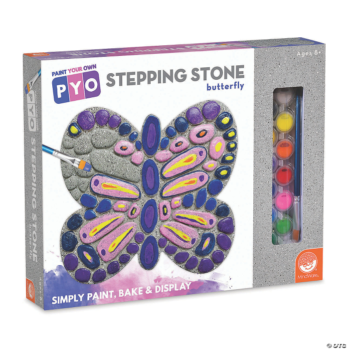 Paint Your Own Stepping Stone: Butterfly