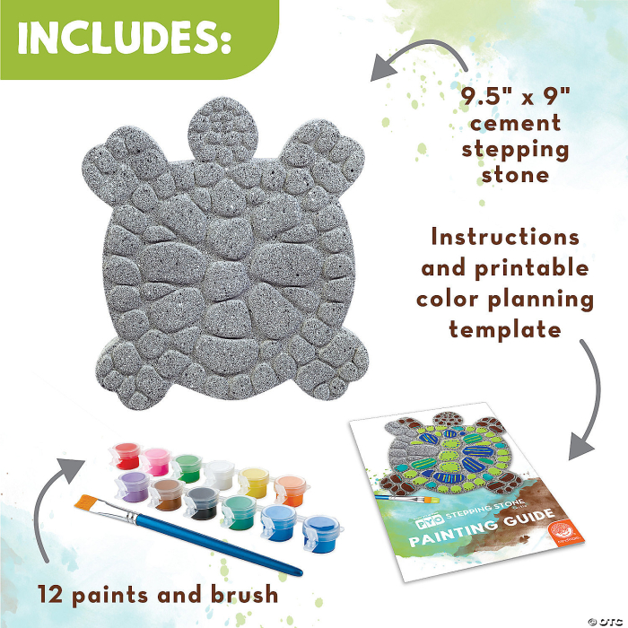 Paint Your Own Stepping Stone: Turtle