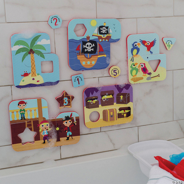 Playful Pirates Bath Puzzles