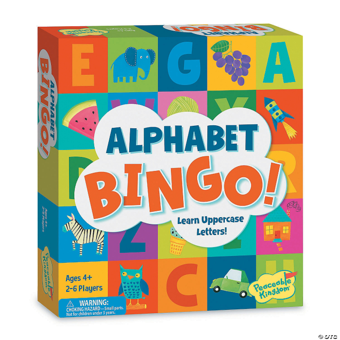 Alphabet Bingo Board Game