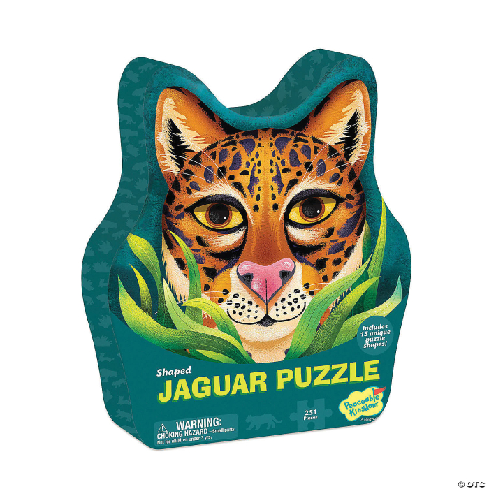 Jaguar Shaped Puzzle