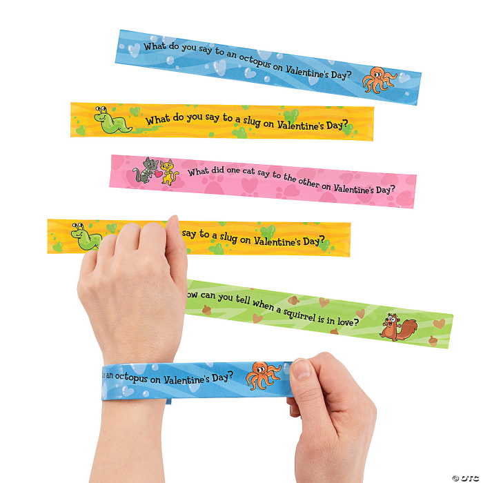 Jokes Slap Bracelet Valentine Pack