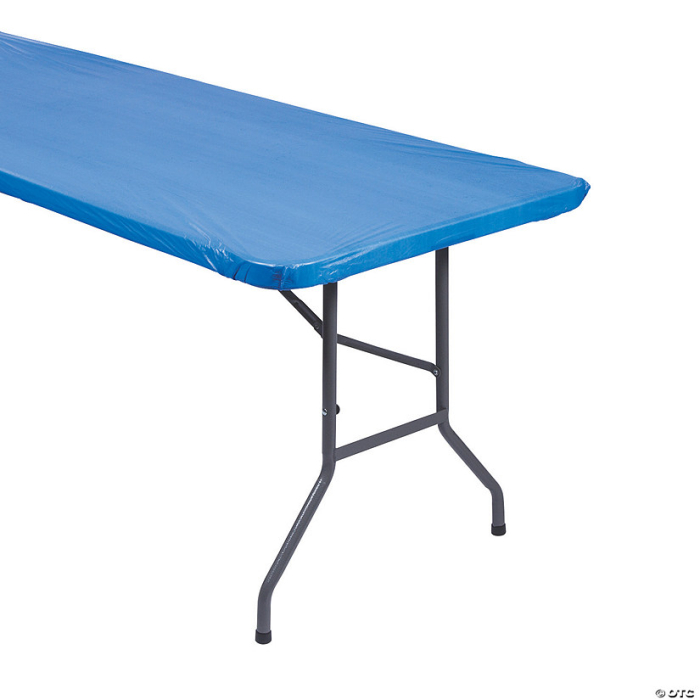 8 Ft. Fitted Rectangle Plastic Tablecloths