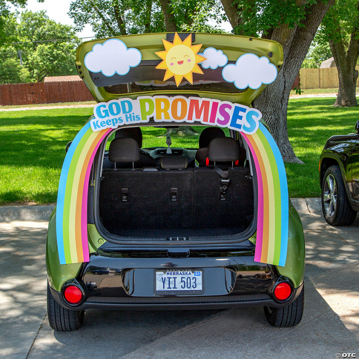 Value God Keeps His Promises Rainbow Trunk-or-Treat Decorating Kit - 7 Pc. Value God Keeps His Promises Rainbow Trunk-or-Treat Decorating Kit - 7 Pc.