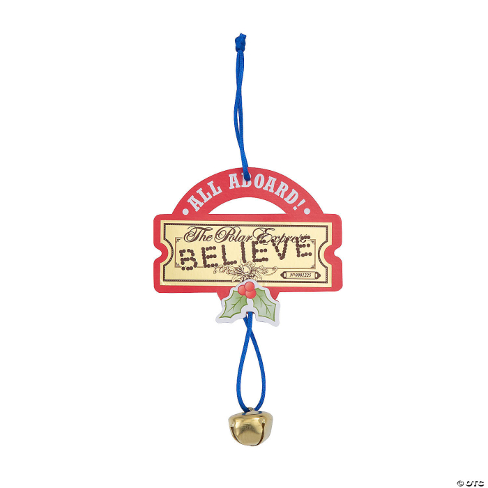 The Polar Expressâ¢ Bell Christmas Ornament Craft Kit - Makes 12