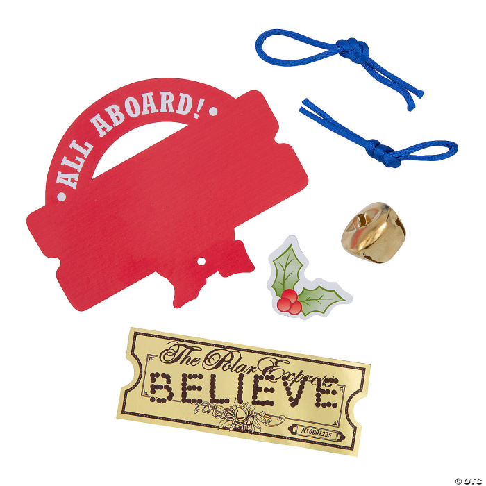 The Polar Expressâ¢ Bell Christmas Ornament Craft Kit - Makes 12