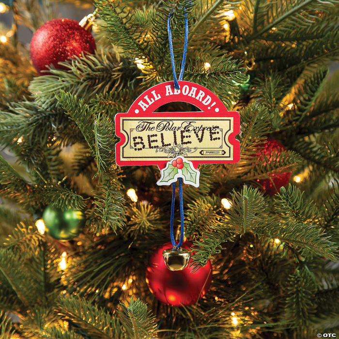 The Polar Expressâ¢ Bell Christmas Ornament Craft Kit - Makes 12