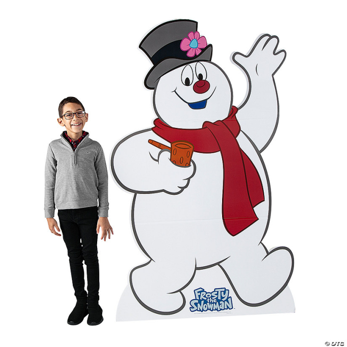 Frosty the Snowmanâ¢ Life-Size Cardboard Cutout Stand-Up