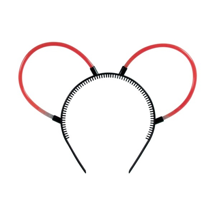 Glow Bunny Ears - Red