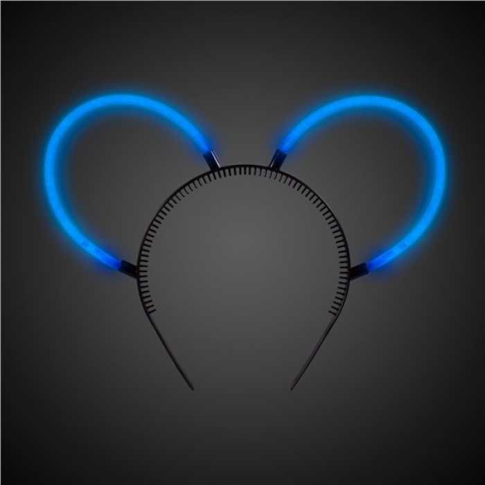 Glow Bunny Ears - Blue