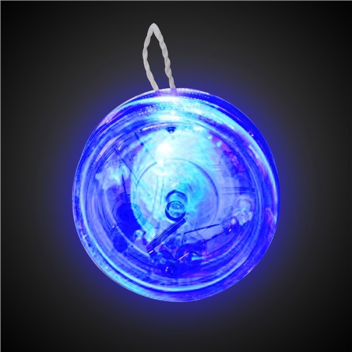 Blue LED Yo-Yos - 12 Pack