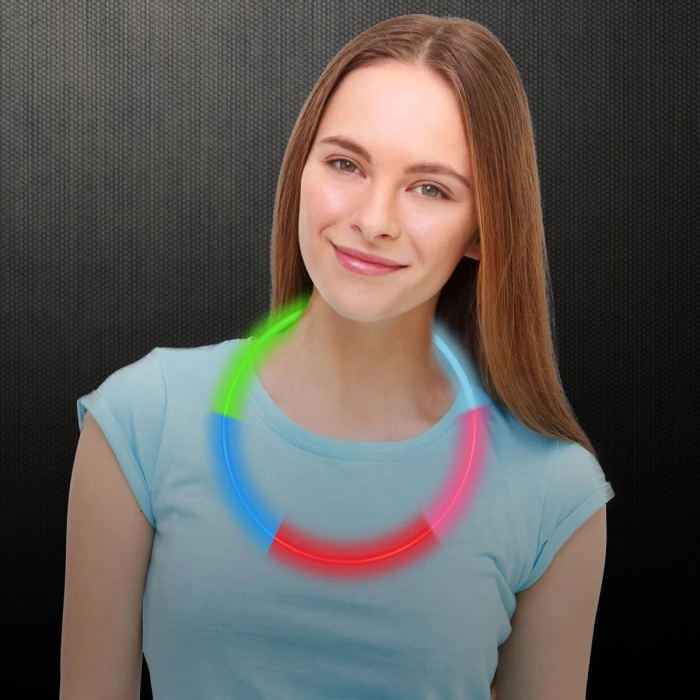 Rainbow 22 Inch Glow Necklaces