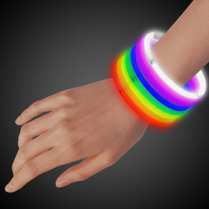 Assorted 9" Glow Bracelets (Per 50 pack)