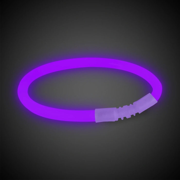 Purple 9" Glow Bracelets (Per 50 pack)