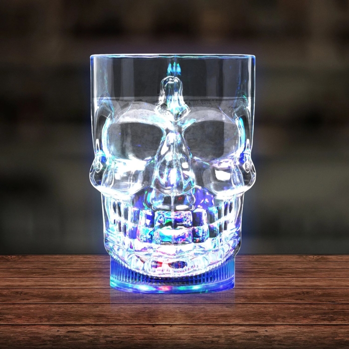 LED Skull 14 oz. Cup