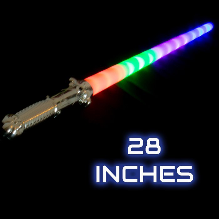 LED Light-Up Magic Prism Sword