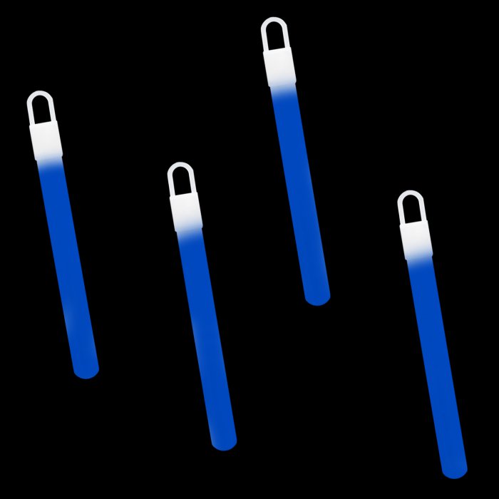 4 Inch Light Sticks - Blue