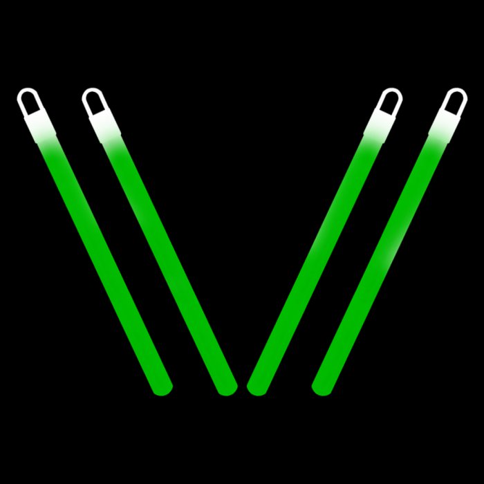 6 Inch Glowsticks - Green