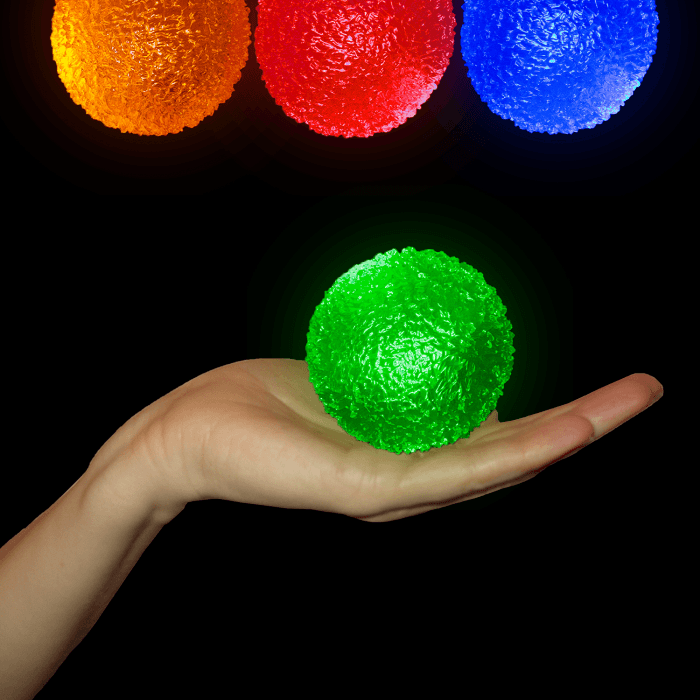 2.5" Light-Up Crystal Balls