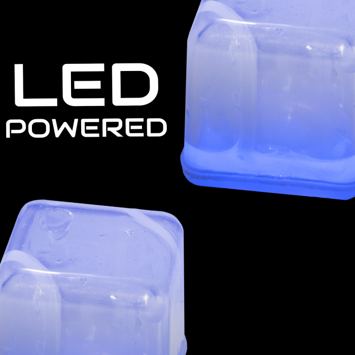 LED Light Up Ice Cubes - Blue