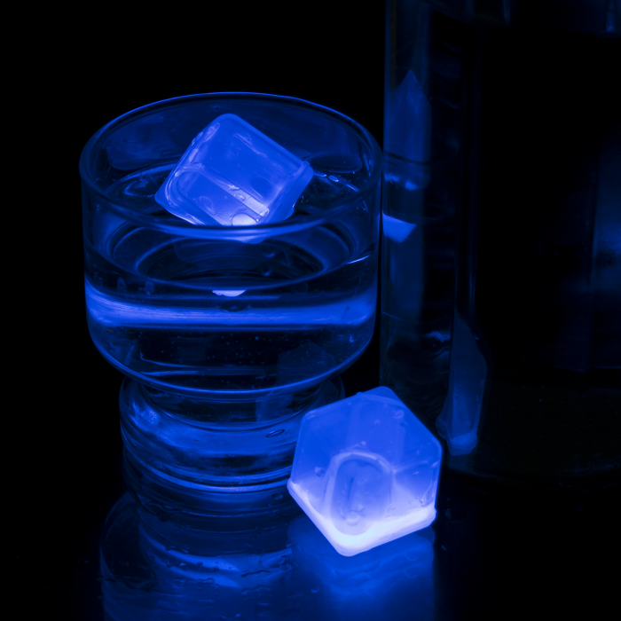 LED Light Up Ice Cubes - Blue