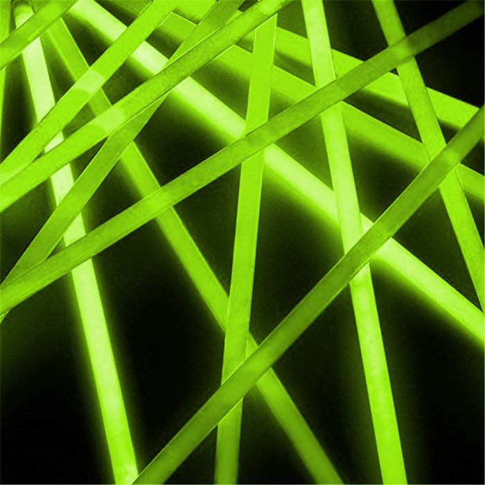 22 Inch Glowstick Necklaces - Green