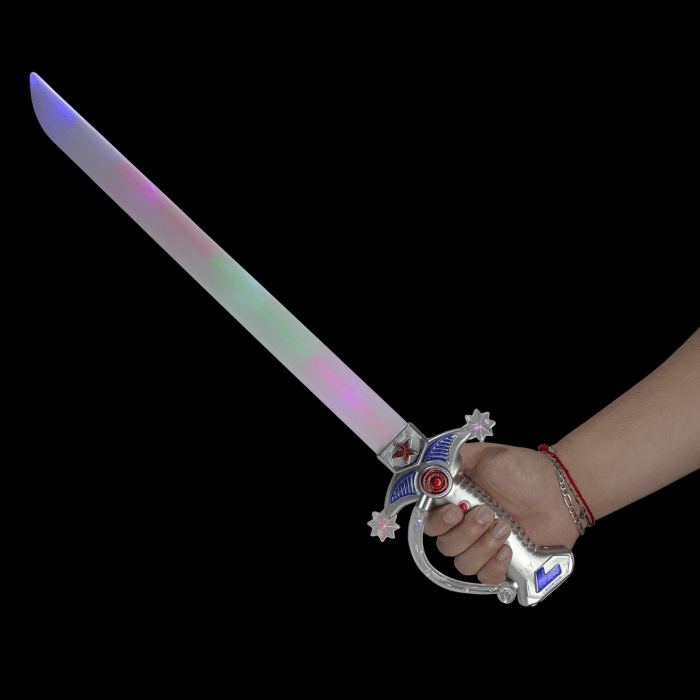 LED Light-up Multicolor Sword