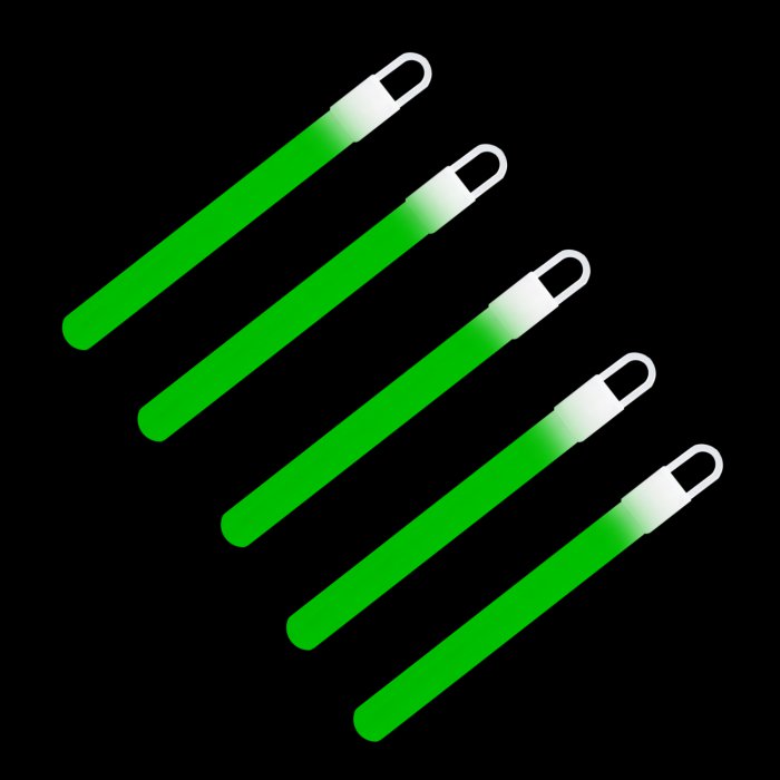 4 Inch Light Sticks - Green
